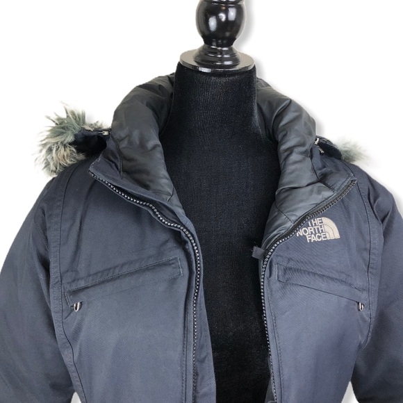 COPY - The North Face TNF Goose Down Black Parka Jacket - Picture 4 of 13